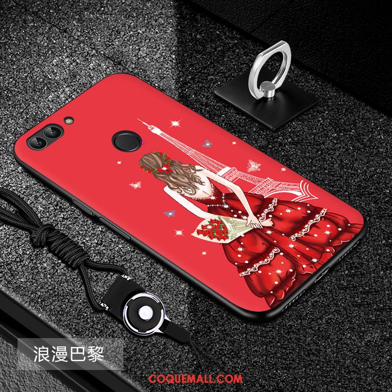 Étui Huawei P Smart Silicone Tendance Fluide Doux, Coque Huawei P Smart Protection Téléphone Portable