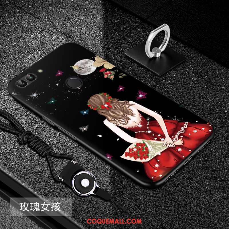 Étui Huawei P Smart Silicone Tendance Fluide Doux, Coque Huawei P Smart Protection Téléphone Portable