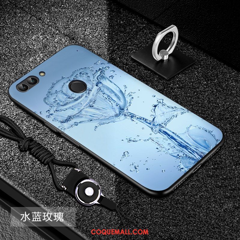 Étui Huawei P Smart Silicone Tendance Fluide Doux, Coque Huawei P Smart Protection Téléphone Portable