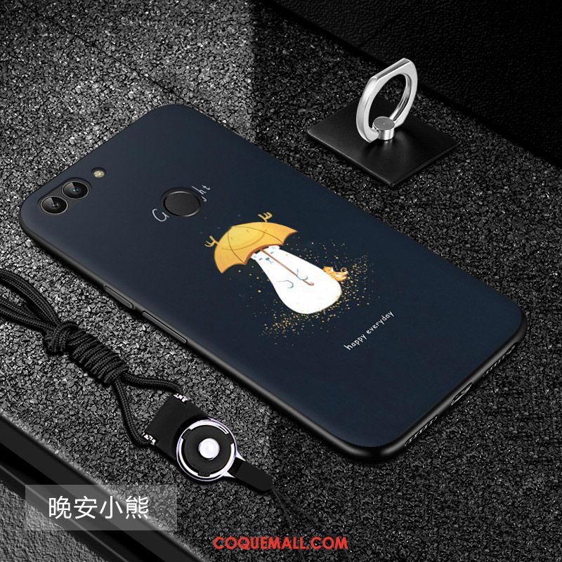 Étui Huawei P Smart Silicone Tendance Fluide Doux, Coque Huawei P Smart Protection Téléphone Portable