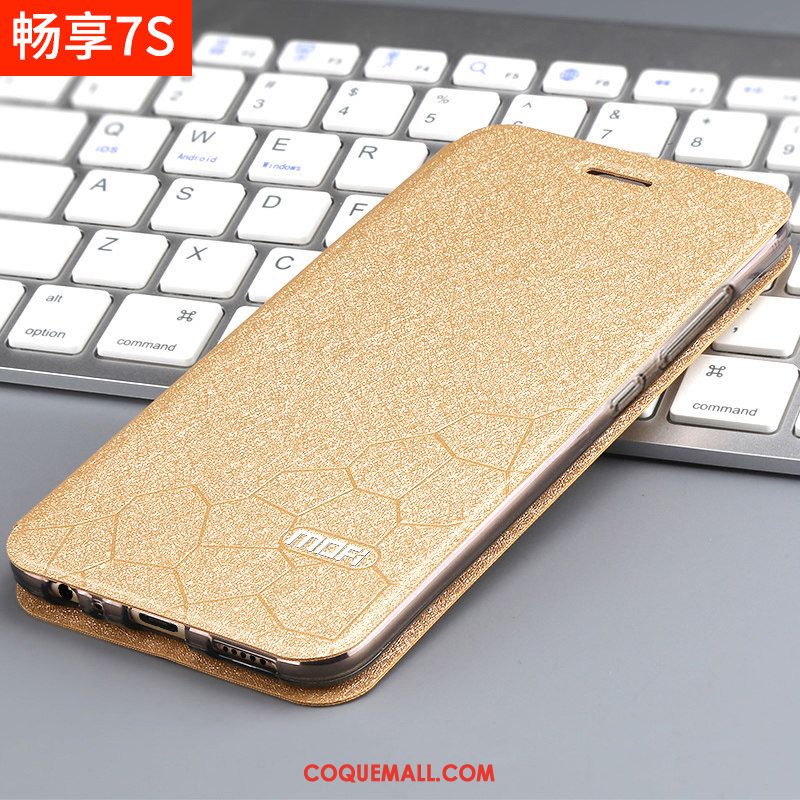 Étui Huawei P Smart Tout Compris Marque De Tendance Pu, Coque Huawei P Smart Téléphone Portable Délavé En Daim