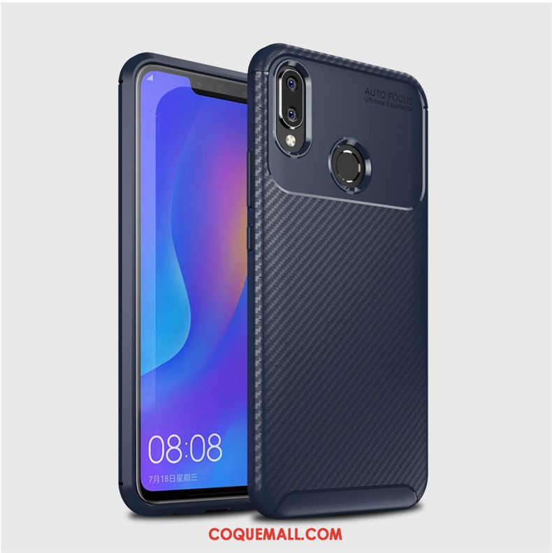 Étui Huawei P Smart+ Tout Compris Téléphone Portable Bleu Marin, Coque Huawei P Smart+ Protection