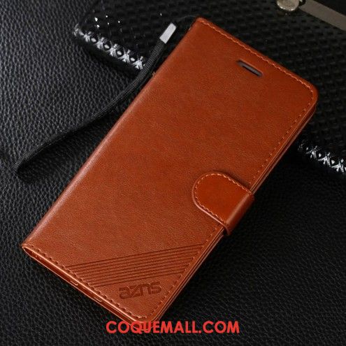 Étui Huawei P Smart Téléphone Portable Protection Fluide Doux, Coque Huawei P Smart Clamshell Étui En Cuir