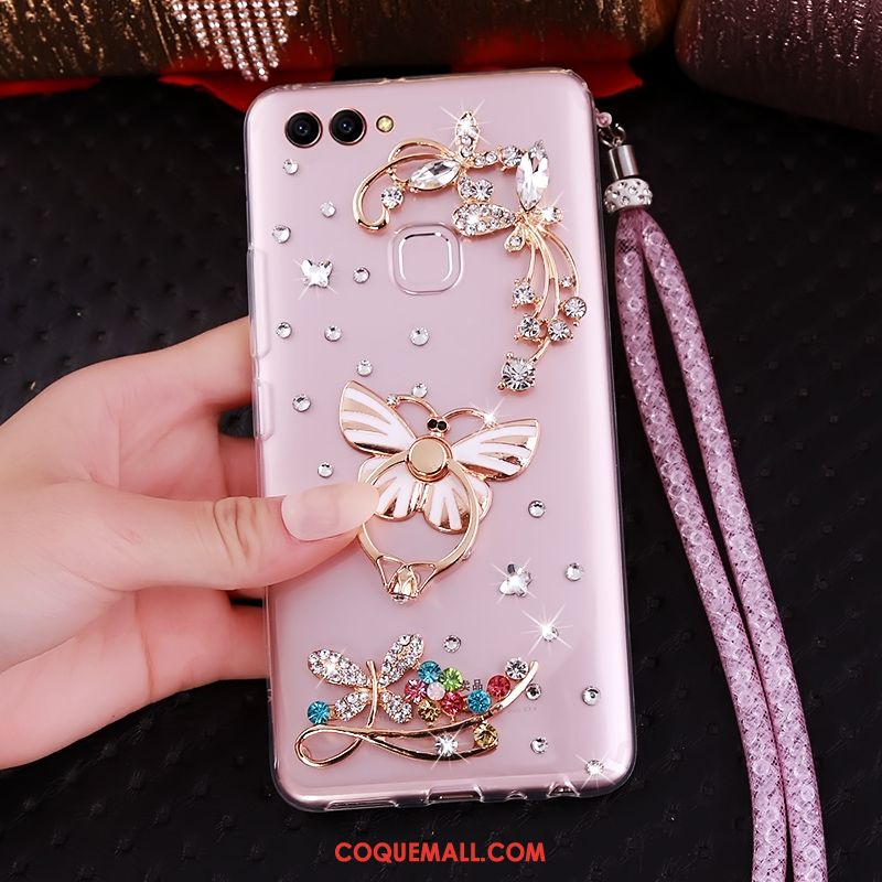 Étui Huawei P Smart Téléphone Portable Silicone Fluide Doux, Coque Huawei P Smart Transparent Incassable