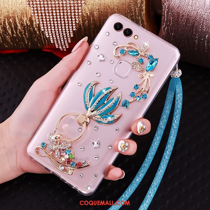 Étui Huawei P Smart Téléphone Portable Silicone Fluide Doux, Coque Huawei P Smart Transparent Incassable