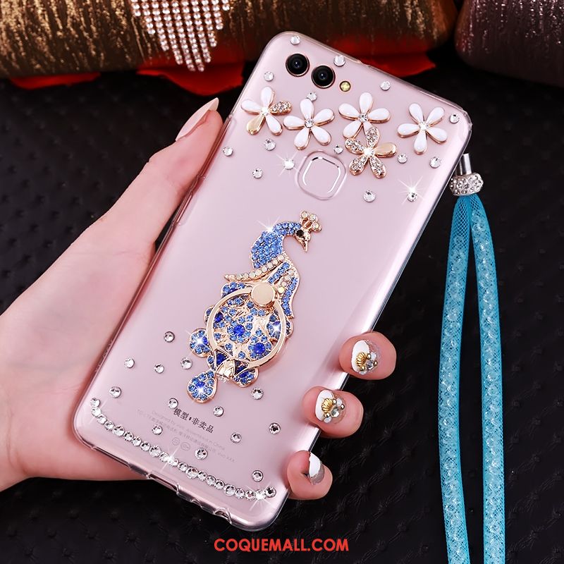 Étui Huawei P Smart Téléphone Portable Silicone Fluide Doux, Coque Huawei P Smart Transparent Incassable