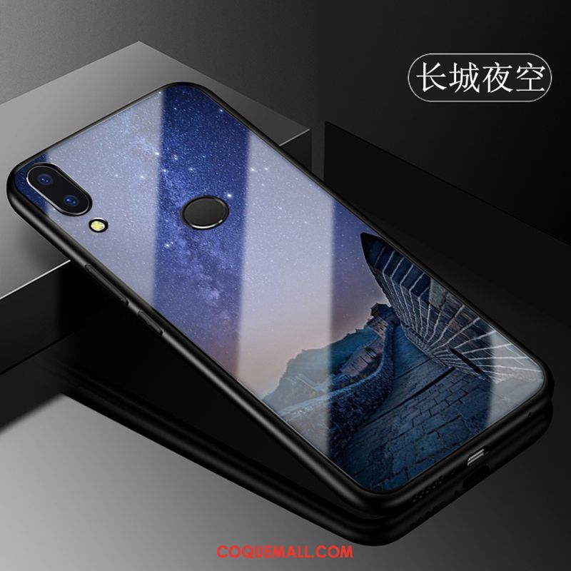 Étui Huawei P Smart+ Téléphone Portable Verre Tout Compris, Coque Huawei P Smart+ Blanc Marque De Tendance