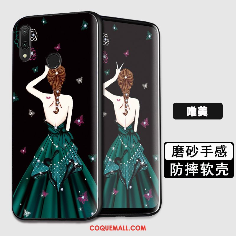 Étui Huawei P Smart Z Fluide Doux Téléphone Portable Silicone, Coque Huawei P Smart Z Protection Tendance