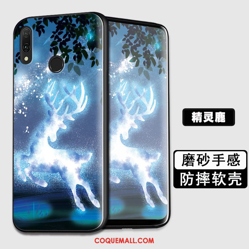 Étui Huawei P Smart Z Fluide Doux Téléphone Portable Silicone, Coque Huawei P Smart Z Protection Tendance