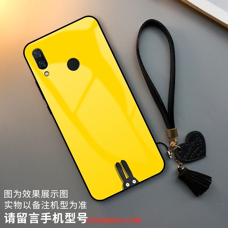 Étui Huawei P Smart Z Incassable Blanc Plaid, Coque Huawei P Smart Z Verre Simple