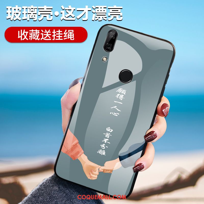 Étui Huawei P Smart Z Noir Protection Téléphone Portable, Coque Huawei P Smart Z Créatif Personnalité
