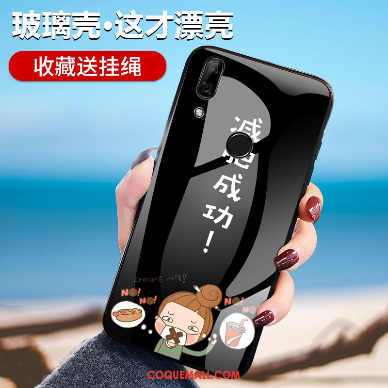 Étui Huawei P Smart Z Noir Protection Téléphone Portable, Coque Huawei P Smart Z Créatif Personnalité