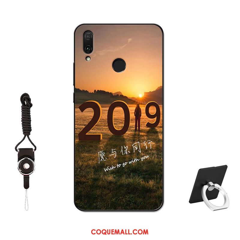 Étui Huawei P Smart Z Peinture Protection Silicone, Coque Huawei P Smart Z Personnalisé Fluide Doux