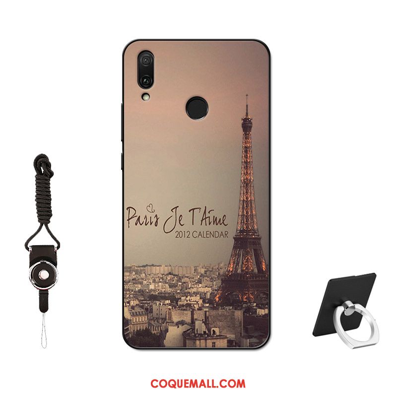 Étui Huawei P Smart Z Peinture Protection Silicone, Coque Huawei P Smart Z Personnalisé Fluide Doux