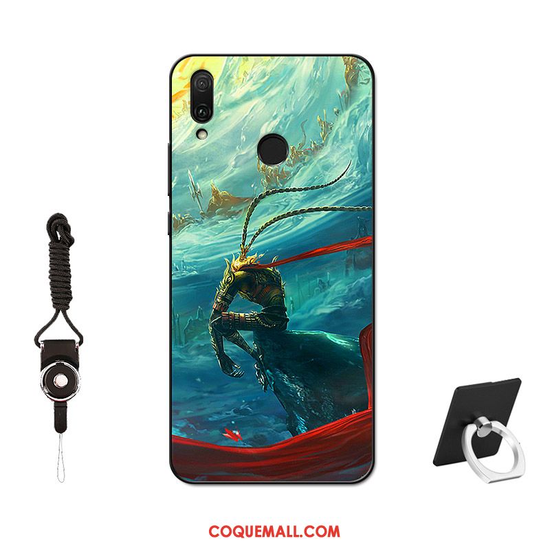 Étui Huawei P Smart Z Peinture Protection Silicone, Coque Huawei P Smart Z Personnalisé Fluide Doux