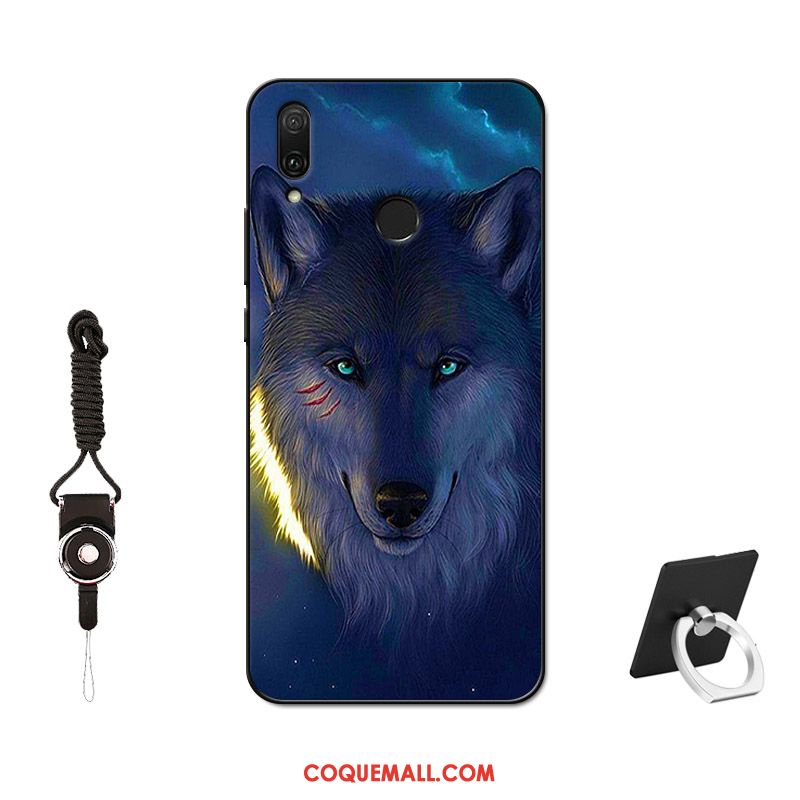 Étui Huawei P Smart Z Peinture Protection Silicone, Coque Huawei P Smart Z Personnalisé Fluide Doux