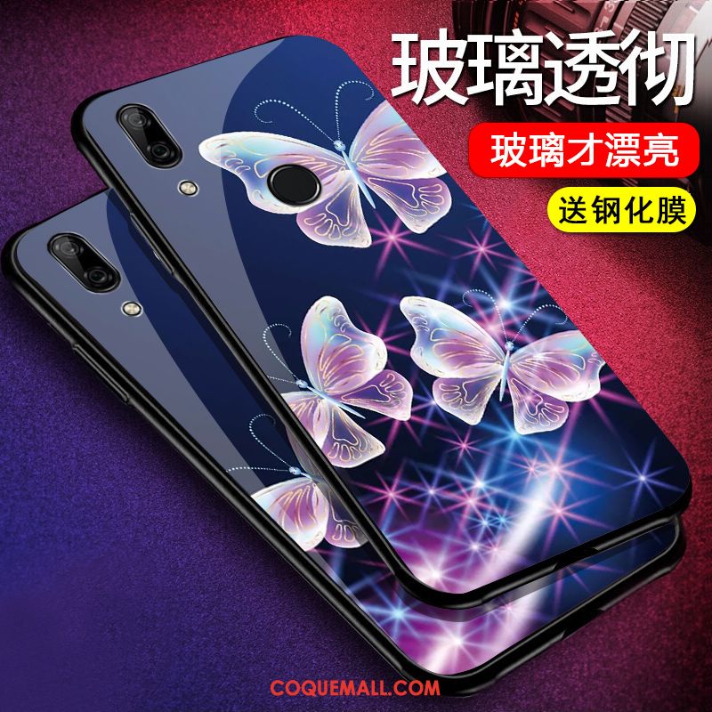 Étui Huawei P Smart Z Personnalité Noir Créatif, Coque Huawei P Smart Z Téléphone Portable Silicone