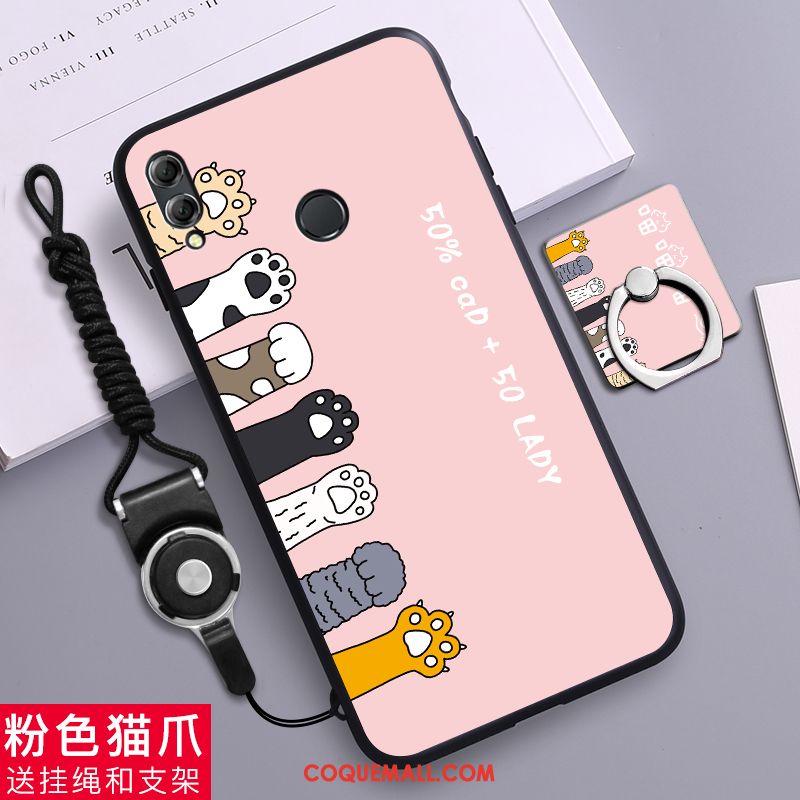 Étui Huawei P Smart Z Personnalité Téléphone Portable Dessin Animé, Coque Huawei P Smart Z Rose