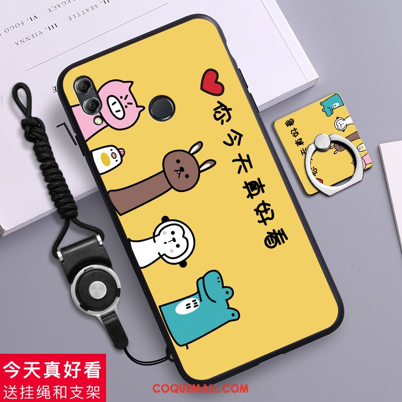 Étui Huawei P Smart Z Personnalité Téléphone Portable Dessin Animé, Coque Huawei P Smart Z Rose