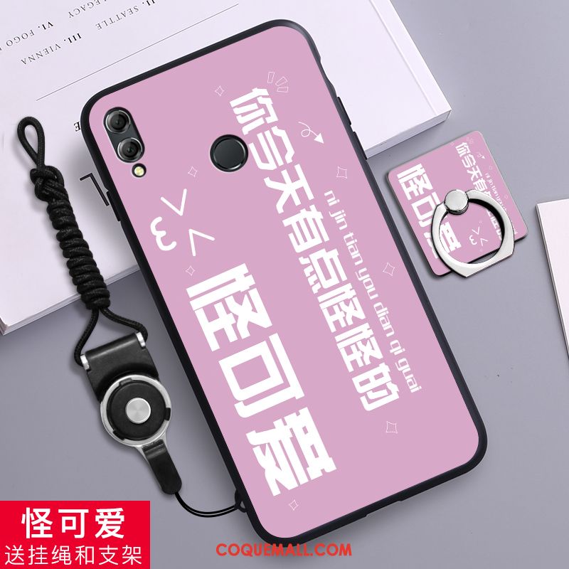 Étui Huawei P Smart Z Personnalité Téléphone Portable Dessin Animé, Coque Huawei P Smart Z Rose