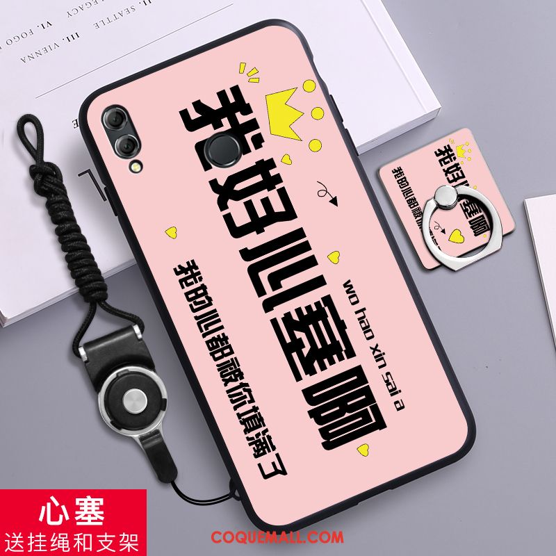 Étui Huawei P Smart Z Personnalité Téléphone Portable Dessin Animé, Coque Huawei P Smart Z Rose