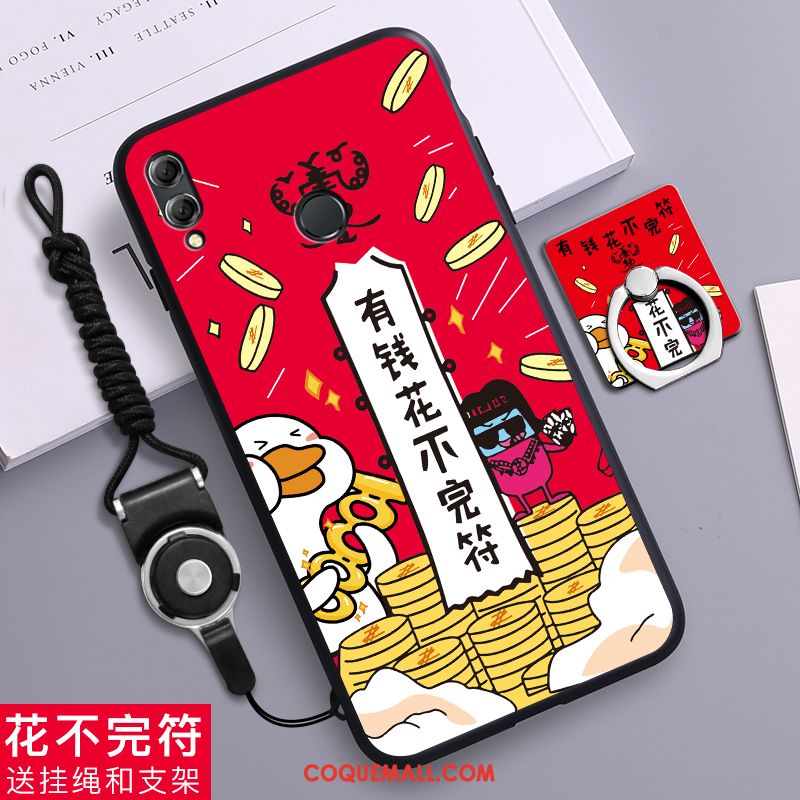 Étui Huawei P Smart Z Personnalité Téléphone Portable Dessin Animé, Coque Huawei P Smart Z Rose