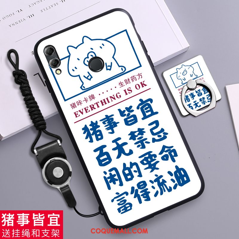 Étui Huawei P Smart Z Personnalité Téléphone Portable Dessin Animé, Coque Huawei P Smart Z Rose
