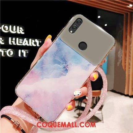 Étui Huawei P Smart Z Rose Miroir Ornements Suspendus, Coque Huawei P Smart Z Mode Clair