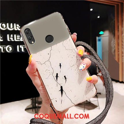 Étui Huawei P Smart Z Rose Miroir Ornements Suspendus, Coque Huawei P Smart Z Mode Clair