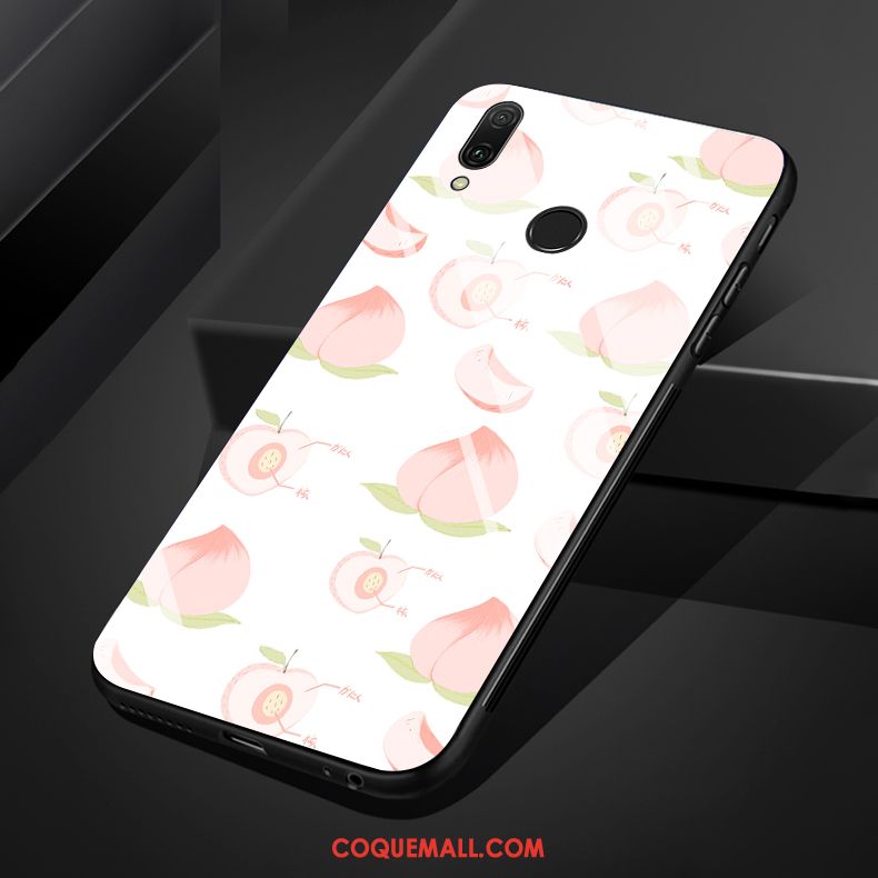 Étui Huawei P Smart Z Rose Simple Silicone, Coque Huawei P Smart Z Téléphone Portable Fruit