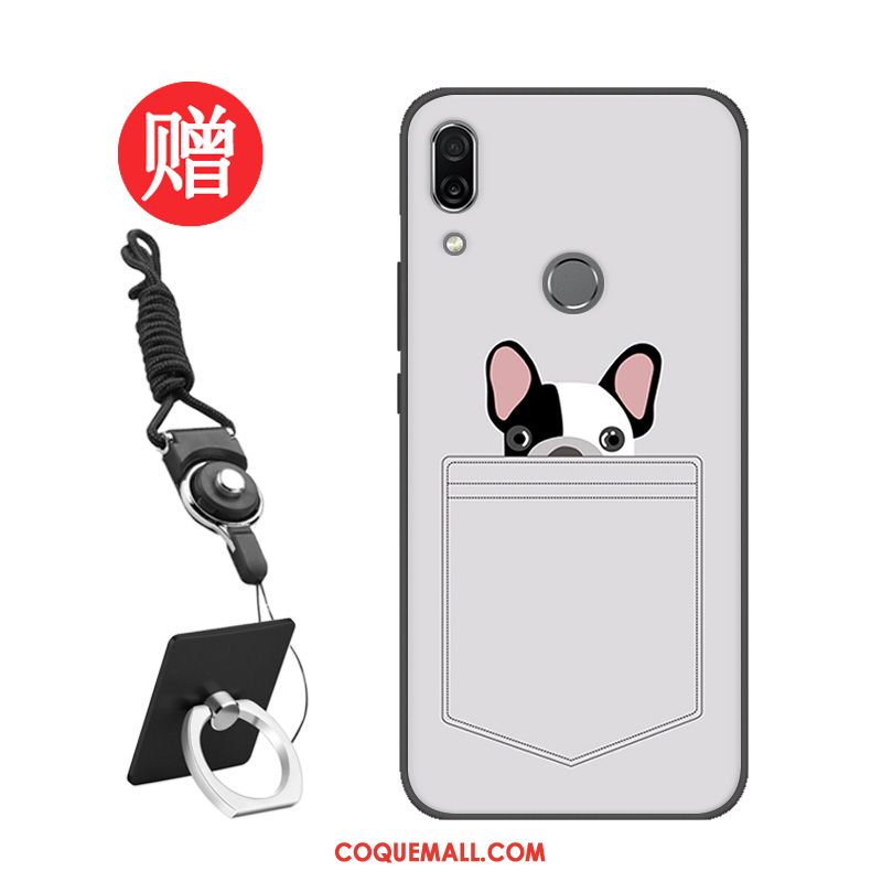 Étui Huawei P Smart Z Tempérer Membrane Tendance, Coque Huawei P Smart Z Bleu Silicone