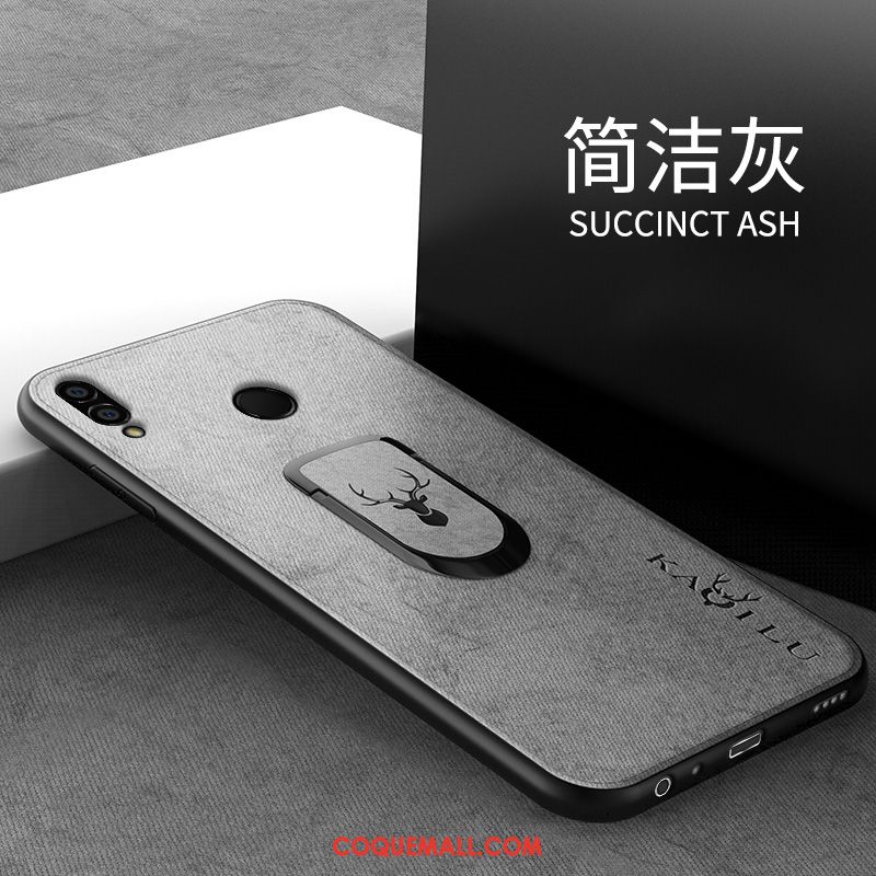 Étui Huawei P Smart Z Tendance Gris Silicone, Coque Huawei P Smart Z Incassable Téléphone Portable