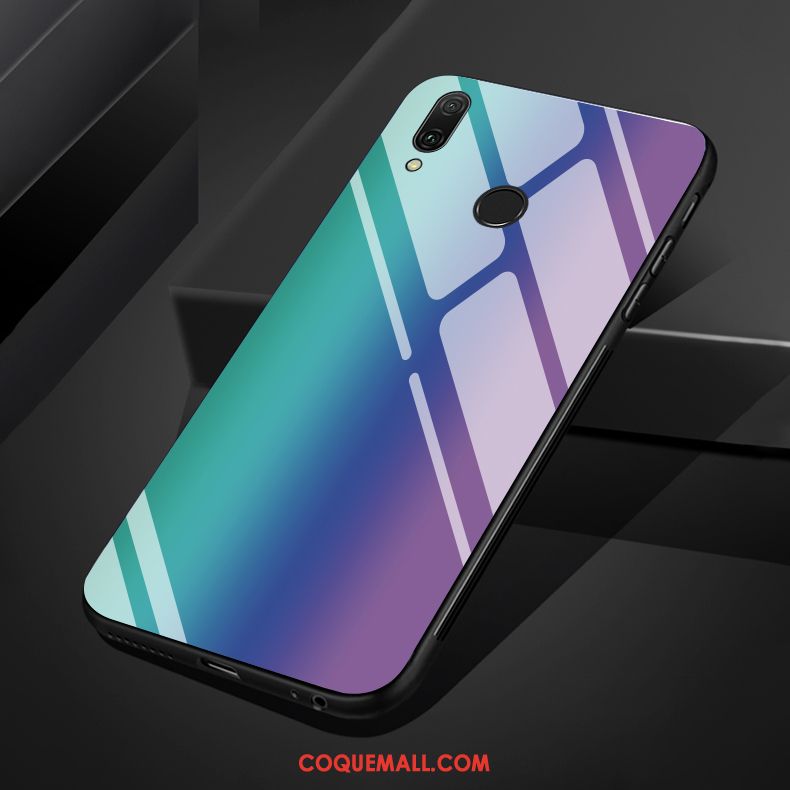 Étui Huawei P Smart Z Téléphone Portable Couleur Dégradé De Couleur, Coque Huawei P Smart Z Verre Clair