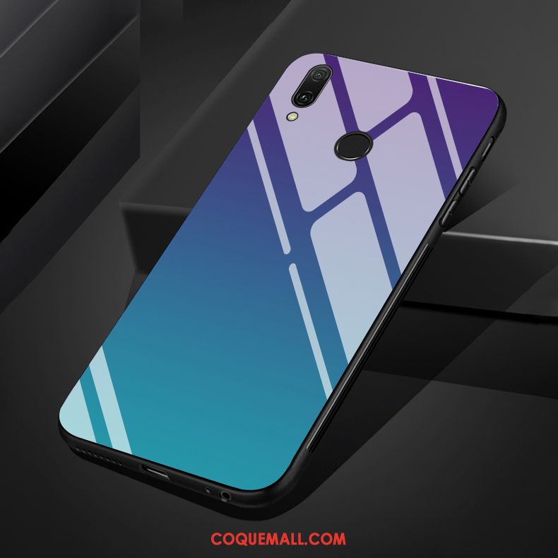 Étui Huawei P Smart Z Téléphone Portable Couleur Dégradé De Couleur, Coque Huawei P Smart Z Verre Clair