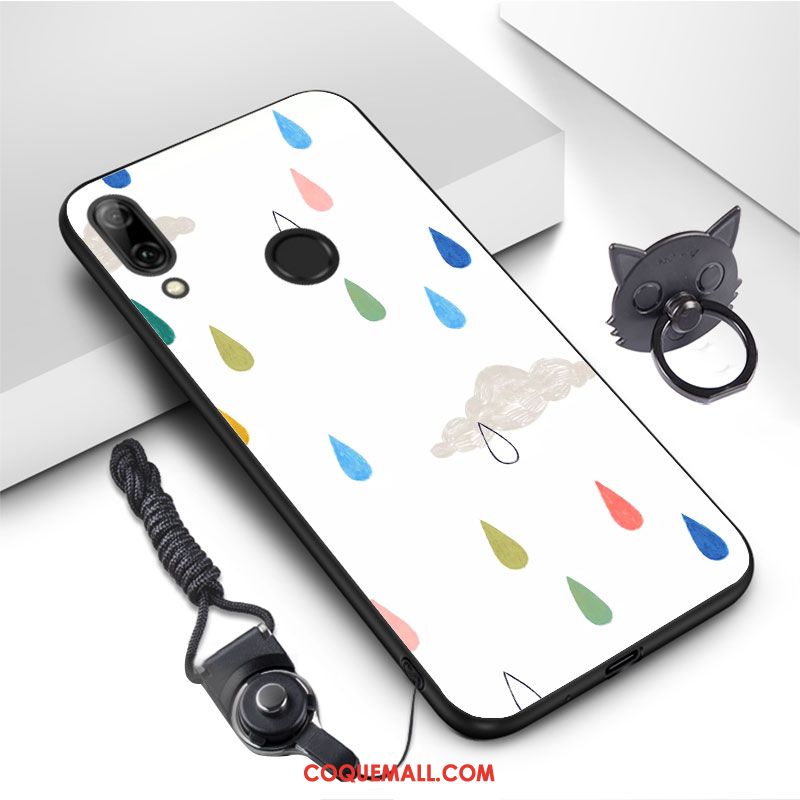 Étui Huawei P Smart Z Téléphone Portable Gris Vent, Coque Huawei P Smart Z Délavé En Daim Personnalisé