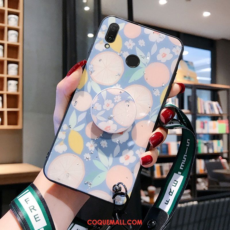 Étui Huawei P Smart Z Vert Simple Téléphone Portable, Coque Huawei P Smart Z Très Mince Ornements Suspendus