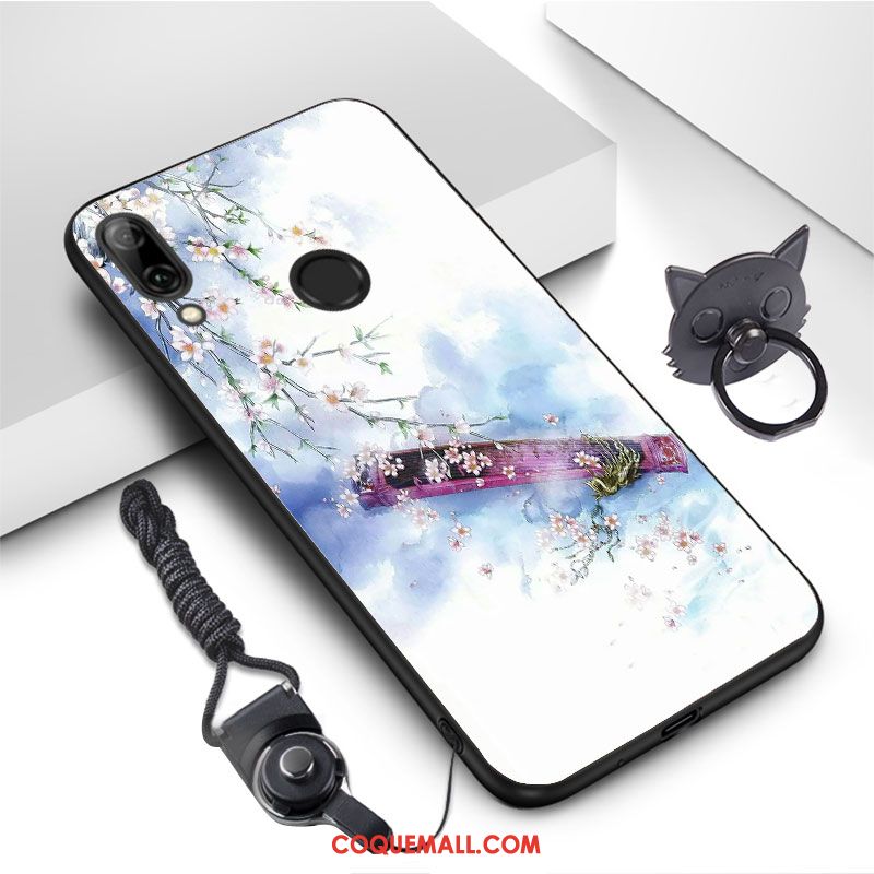 Étui Huawei P Smart Z Vintage Tout Compris Gris, Coque Huawei P Smart Z Art Personnalisé