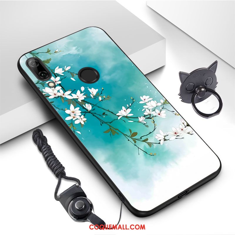 Étui Huawei P Smart Z Vintage Tout Compris Gris, Coque Huawei P Smart Z Art Personnalisé