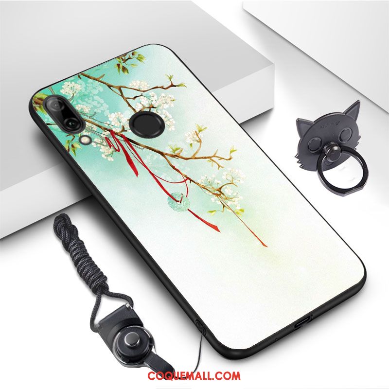 Étui Huawei P Smart Z Vintage Tout Compris Gris, Coque Huawei P Smart Z Art Personnalisé