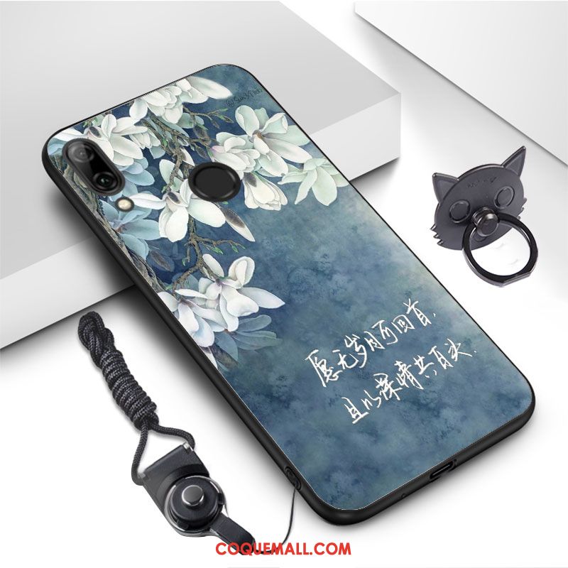 Étui Huawei P Smart Z Vintage Tout Compris Gris, Coque Huawei P Smart Z Art Personnalisé