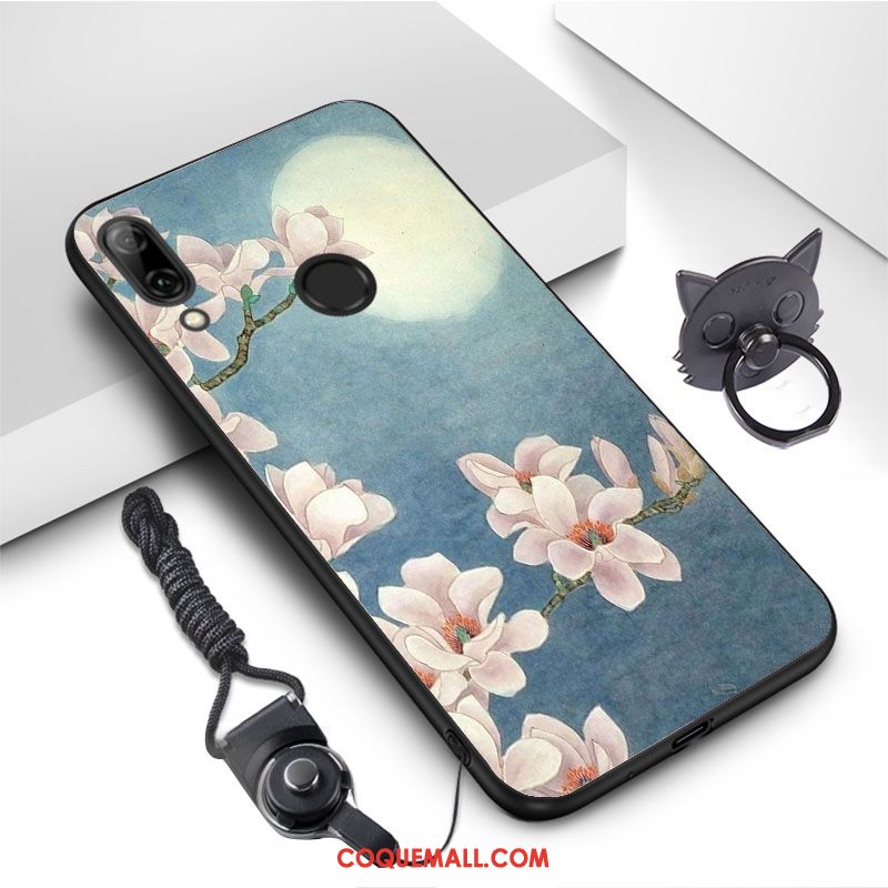 Étui Huawei P Smart Z Vintage Tout Compris Gris, Coque Huawei P Smart Z Art Personnalisé