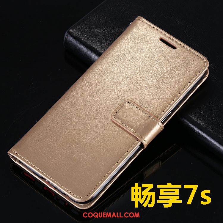 Étui Huawei P Smart Étui En Cuir Incassable Téléphone Portable, Coque Huawei P Smart Protection Silicone Braun