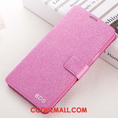 Étui Huawei P Smart Étui En Cuir Téléphone Portable Protection, Coque Huawei P Smart Rose