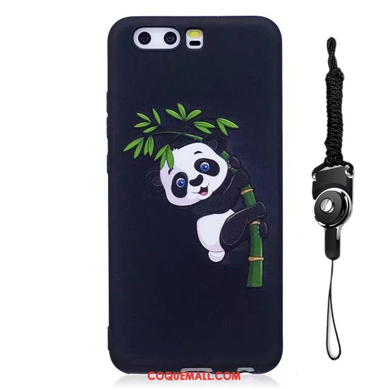 Étui Huawei P10 Dessin Animé Protection Téléphone Portable, Coque Huawei P10 Gaufrage Bleu