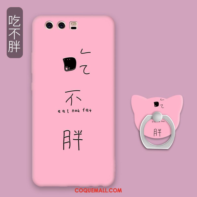 Étui Huawei P10 Fluide Doux Rose Incassable, Coque Huawei P10 Téléphone Portable Tout Compris