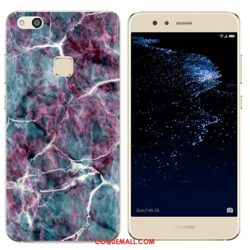 Étui Huawei P10 Lite Blanc Jeunesse Modèle Fleurie, Coque Huawei P10 Lite Créatif Téléphone Portable