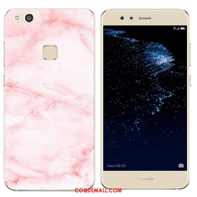 Étui Huawei P10 Lite Blanc Jeunesse Modèle Fleurie, Coque Huawei P10 Lite Créatif Téléphone Portable