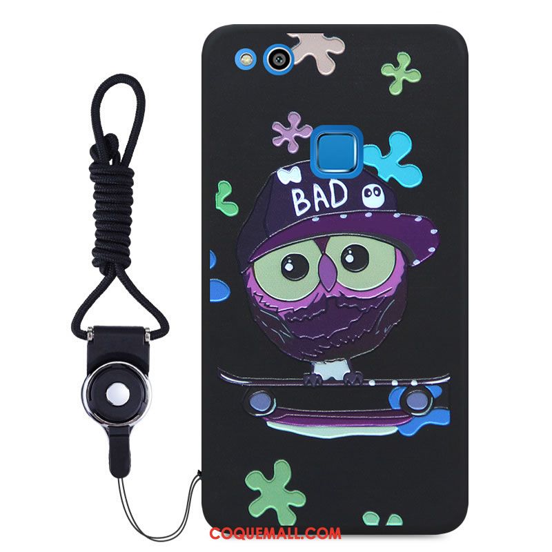 Étui Huawei P10 Lite Gaufrage Peinture Protection, Coque Huawei P10 Lite Dessin Animé Couleur