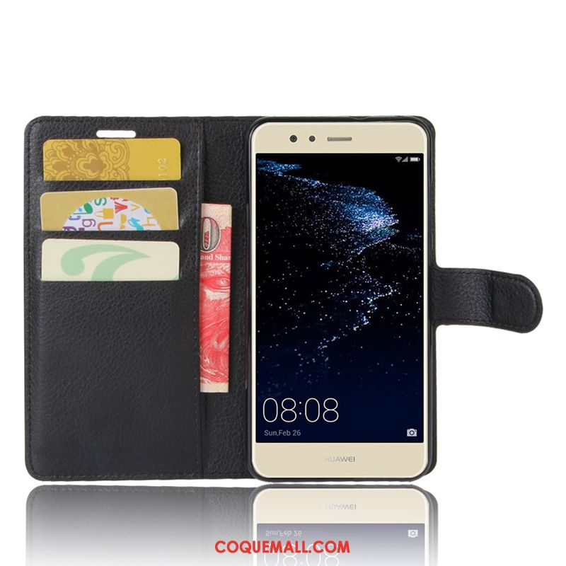 Étui Huawei P10 Lite Modèle Fleurie Incassable Carte, Coque Huawei P10 Lite Étui En Cuir Tendance