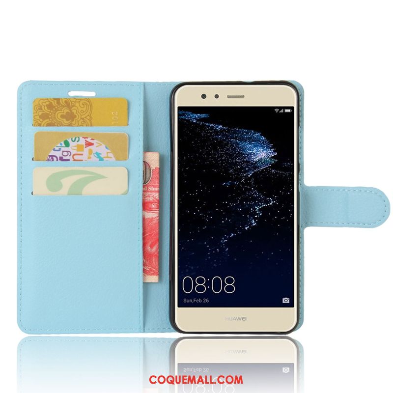 Étui Huawei P10 Lite Modèle Fleurie Incassable Carte, Coque Huawei P10 Lite Étui En Cuir Tendance